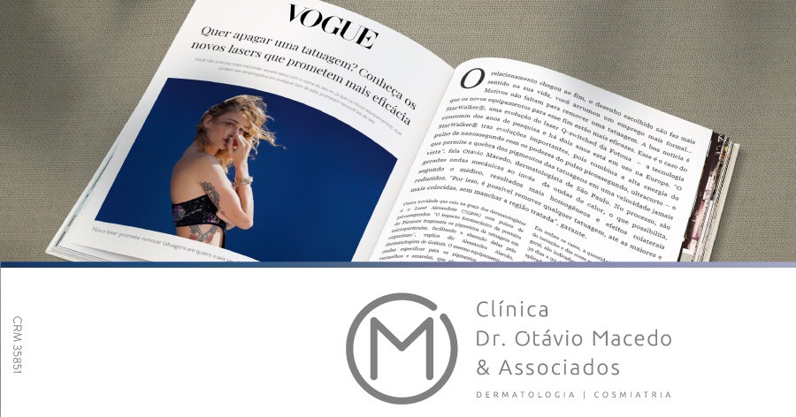Quer apagar uma tatuagem? Conheça os novos lasers que prometem mais eficácia - Clínica Dr. Otávio Macedo & Associados
